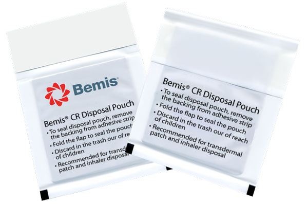 Bemis Healthcare Packaging introduces Bemis® CR Disposal Pouch