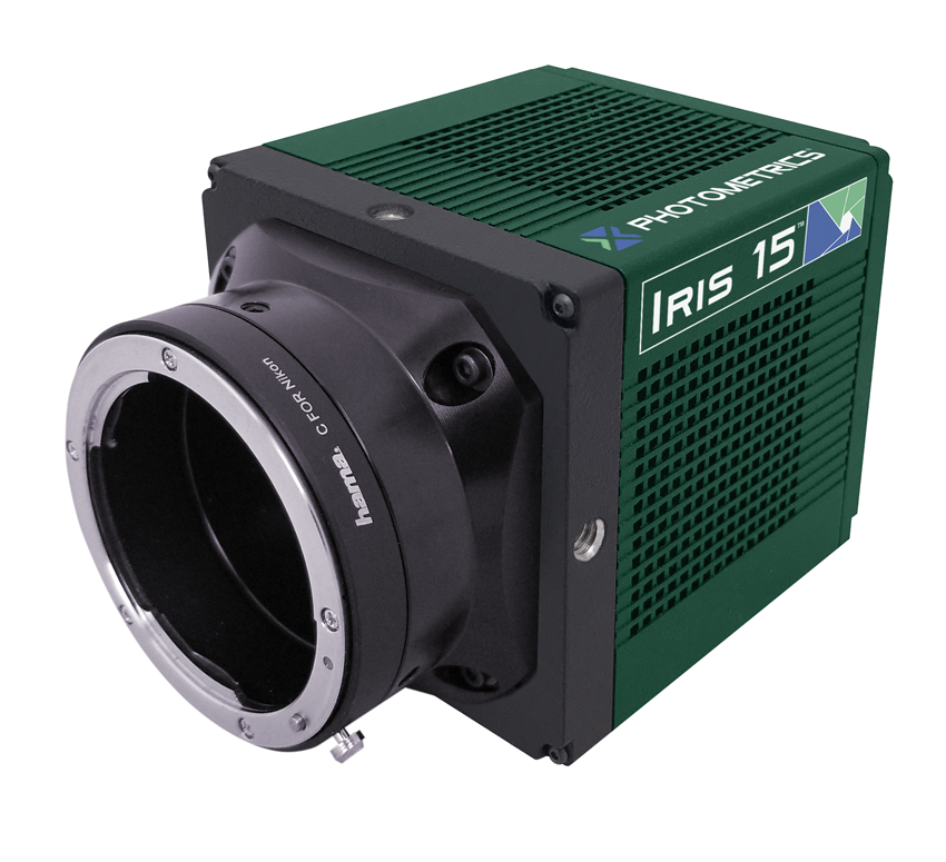 Photometrics Announces the Iris 15™, a New 15 Megapixel Scientific CMOS Camera for Large Field of View Imaging