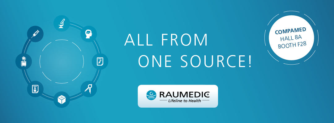 Compamed 2017: Raumedic Presents Itself as a Single-source Provider