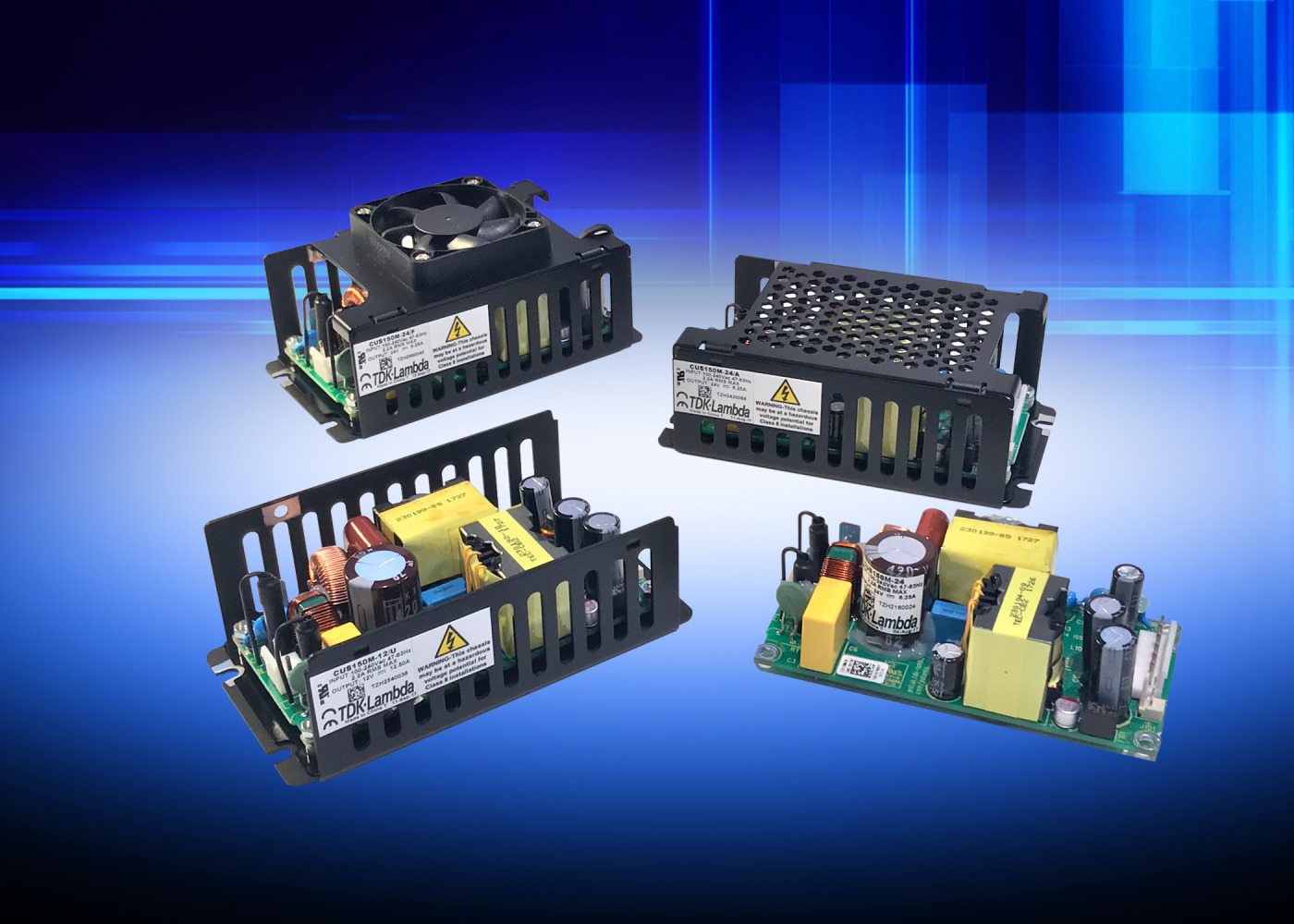 Medical / ITE Certified 2x4” Power Supplies Provide Optimum Performance up to 85°C Ambient Temperatures
