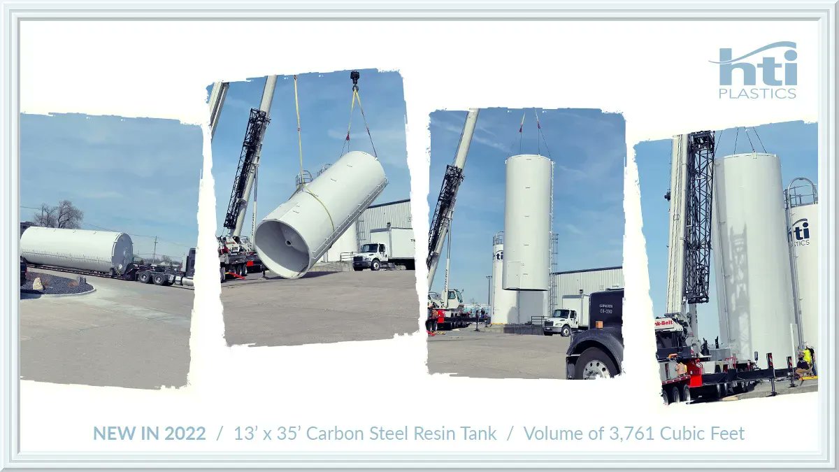 New Carbon Steel Resin Tank