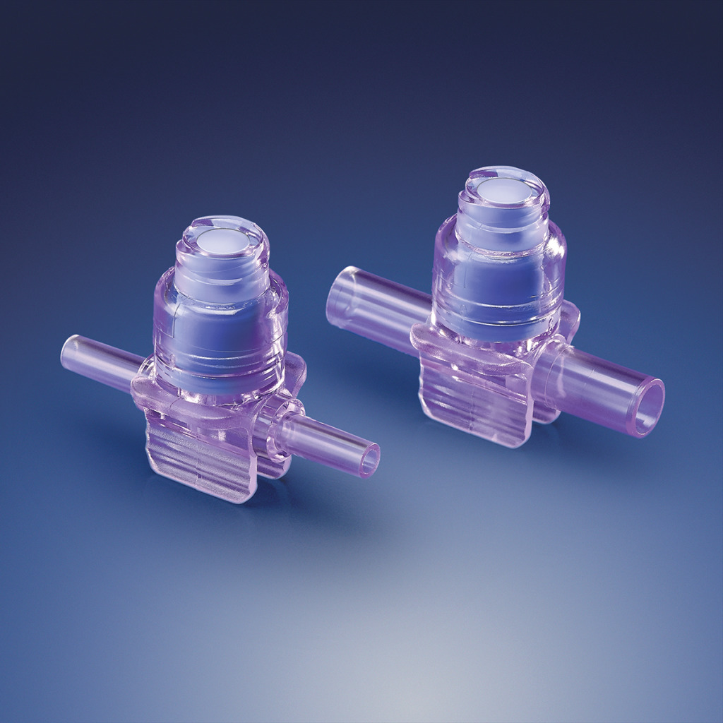 New Swabbable Needleless Injection Sites with T-Ports from Qosina