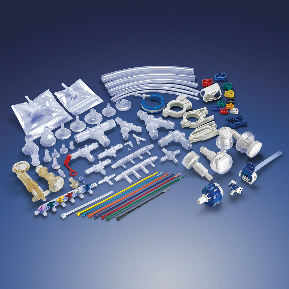 View Bioprocess Single-Use System components