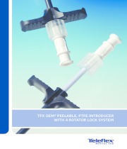 TFX OEM® Peelable, PTFE Introducer with a Rotator Lock System